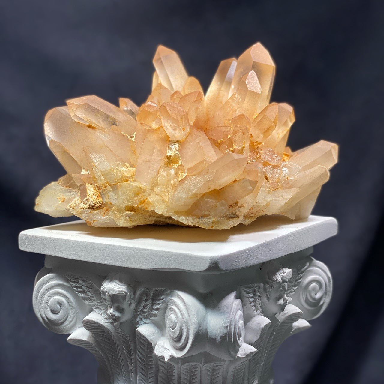 Tangerine Quartz 橘子水晶TQ-03 – Mangataquartz